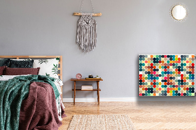 Heizkörperverkleidung magnetisch Geometrisches muster