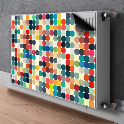 Heizkörperverkleidung magnetisch Geometrisches muster