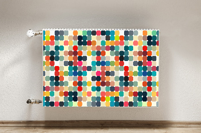 Heizkörperverkleidung magnetisch Geometrisches muster