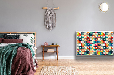 Heizkörperverkleidung magnetisch Geometrisches muster