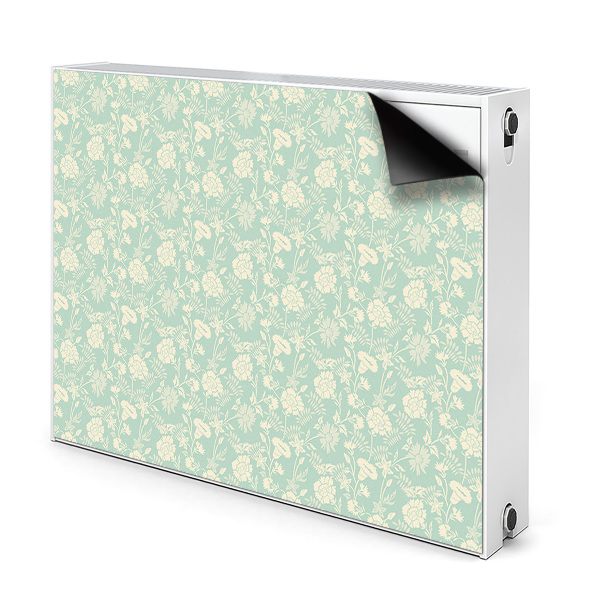 Magnet Heizkörperverkleidung Weiße blumen