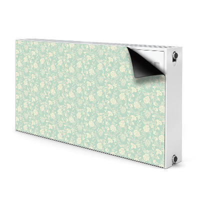 Magnet Heizkörperverkleidung Weiße blumen
