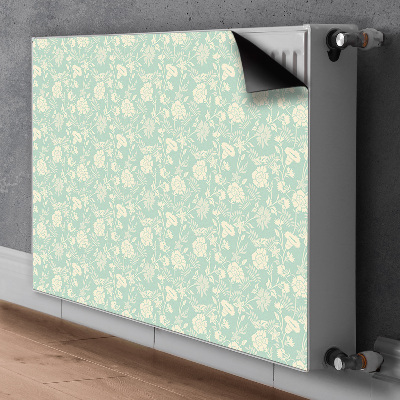Magnet Heizkörperverkleidung Weiße blumen
