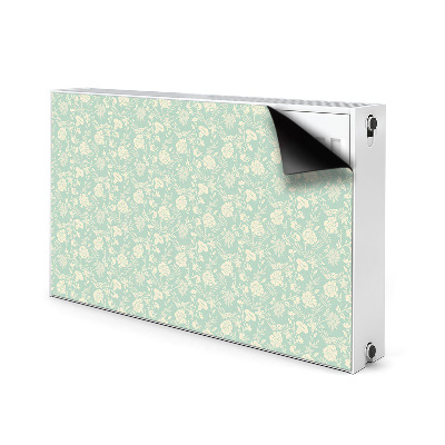 Magnet Heizkörperverkleidung Weiße blumen