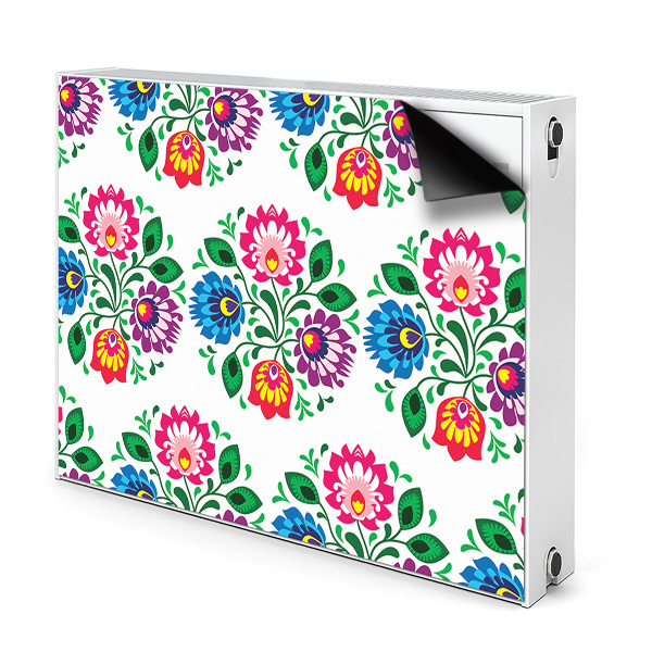 Heizkörperverkleidung magnet Blumen im volksstil