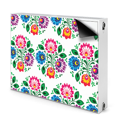Heizkörperverkleidung magnet Blumen im volksstil