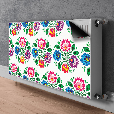 Heizkörperverkleidung magnet Blumen im volksstil
