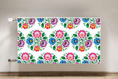Heizkörperverkleidung magnet Blumen im volksstil