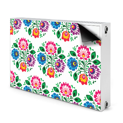 Heizkörperverkleidung magnet Blumen im volksstil