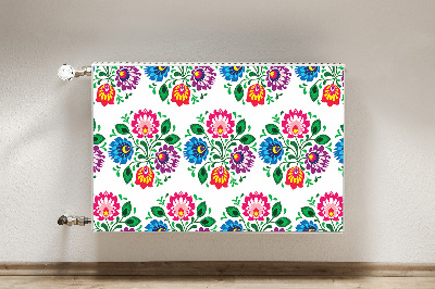 Heizkörperverkleidung magnet Blumen im volksstil