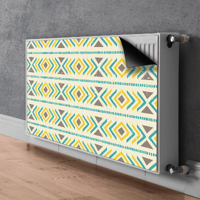 Heizkörperverkleidung magnetisch Geometrisches muster
