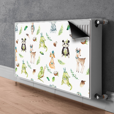 Magnet Heizkörperverkleidung Glückliche tiere