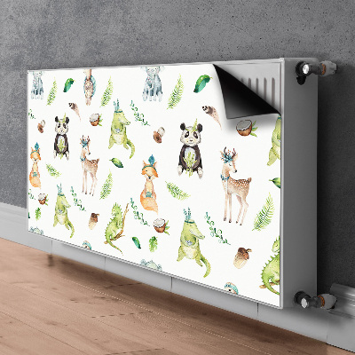 Magnet Heizkörperverkleidung Glückliche tiere