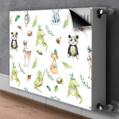 Magnet Heizkörperverkleidung Glückliche tiere