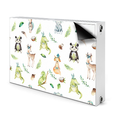 Magnet Heizkörperverkleidung Glückliche tiere