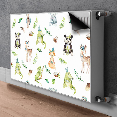 Magnet Heizkörperverkleidung Glückliche tiere