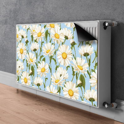 Heizkörperverkleidung magnet Kamilleblüten