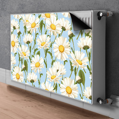 Heizkörperverkleidung magnet Kamilleblüten