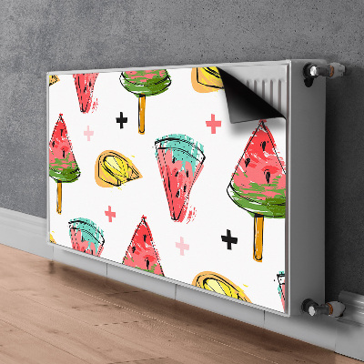 Magnet Heizkörperverkleidung Wassermelone auf einem stock