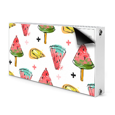 Magnet Heizkörperverkleidung Wassermelone auf einem stock