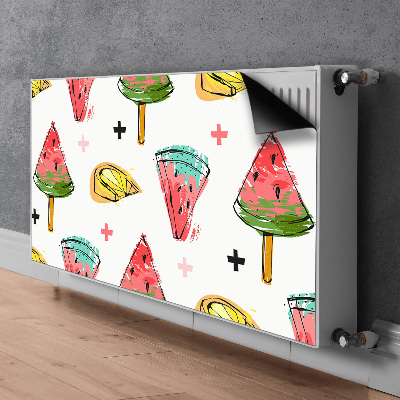 Magnet Heizkörperverkleidung Wassermelone auf einem stock