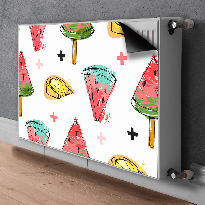 Magnet Heizkörperverkleidung Wassermelone auf einem stock