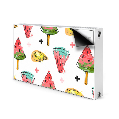 Magnet Heizkörperverkleidung Wassermelone auf einem stock