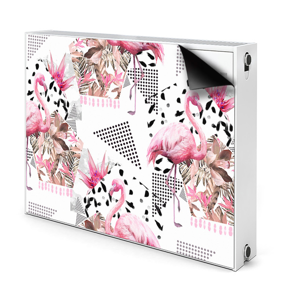 Heizkörperverkleidung magnetisch Flamingos