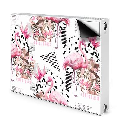 Heizkörperverkleidung magnetisch Flamingos