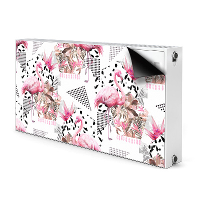 Heizkörperverkleidung magnetisch Flamingos