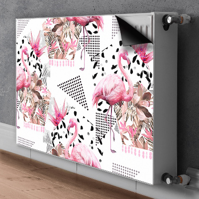 Heizkörperverkleidung magnetisch Flamingos