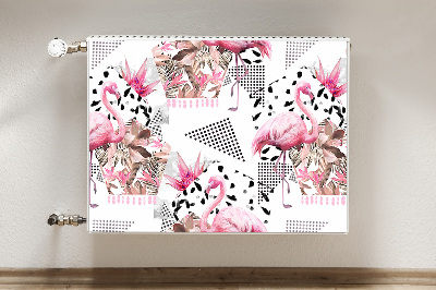 Heizkörperverkleidung magnetisch Flamingos
