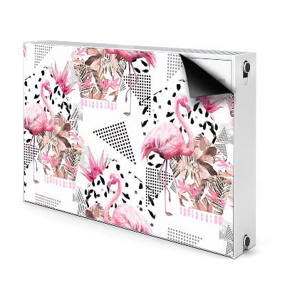 Heizkörperverkleidung magnetisch Flamingos