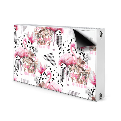 Heizkörperverkleidung magnetisch Flamingos