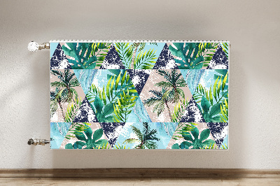 Magnet Heizkörperverkleidung Tropenmosaik