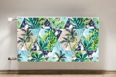 Magnet Heizkörperverkleidung Tropenmosaik