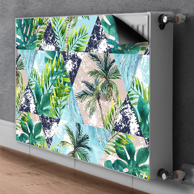 Magnet Heizkörperverkleidung Tropenmosaik