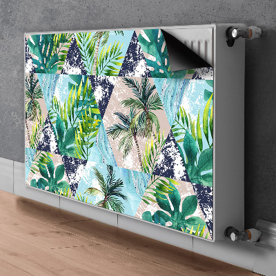 Magnet Heizkörperverkleidung Tropenmosaik