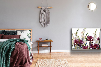 Dekorative Heizkörperabdeckung Wiese im vintage-stil