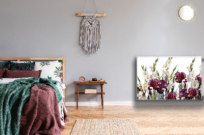 Dekorative Heizkörperabdeckung Wiese im vintage-stil