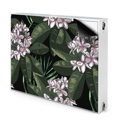 Heizkörperverkleidung magnetisch Exotische blüten