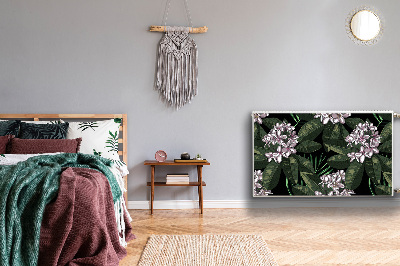 Heizkörperverkleidung magnetisch Exotische blüten