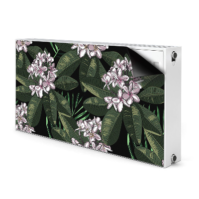 Heizkörperverkleidung magnetisch Exotische blüten