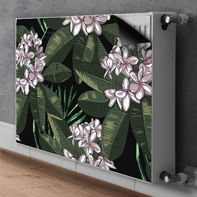 Heizkörperverkleidung magnetisch Exotische blüten