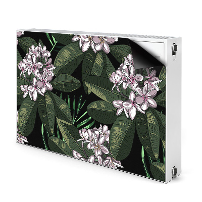 Heizkörperverkleidung magnetisch Exotische blüten