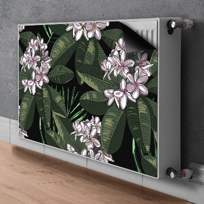 Heizkörperverkleidung magnetisch Exotische blüten