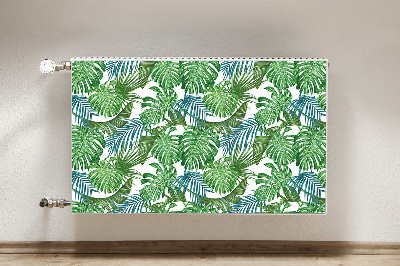Dekorative Heizkörperabdeckung Monstera