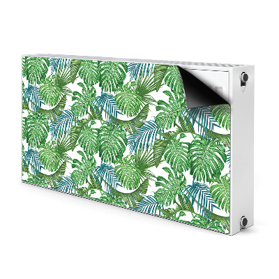 Dekorative Heizkörperabdeckung Monstera