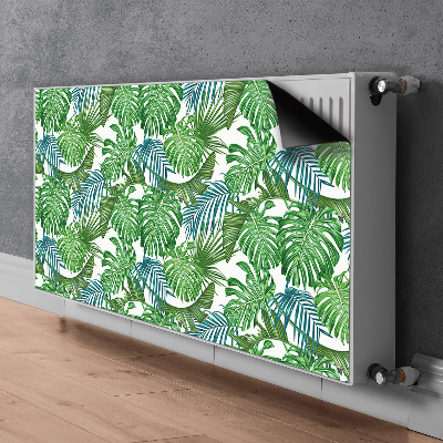 Dekorative Heizkörperabdeckung Monstera