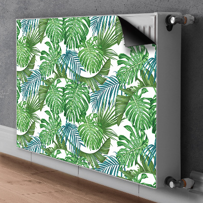 Dekorative Heizkörperabdeckung Monstera